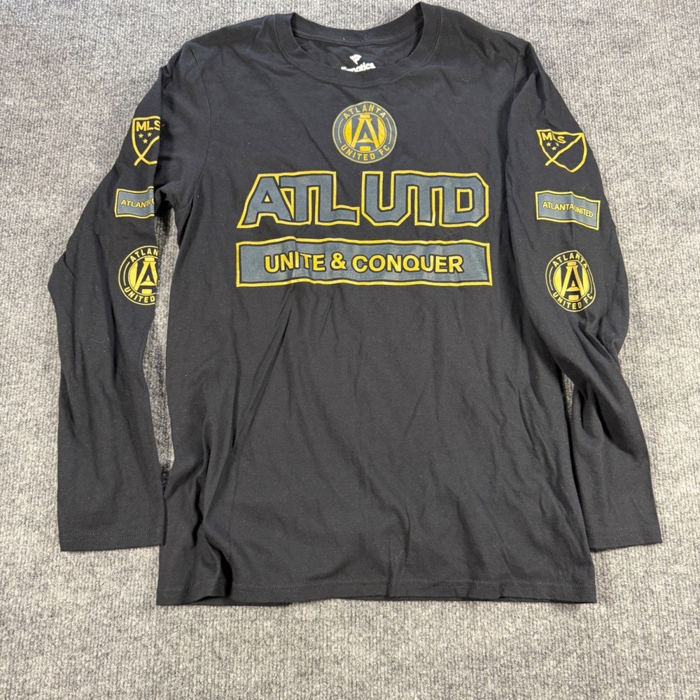 Atlanta United FC Long Sleeve Cotton Black Small Gorpcore